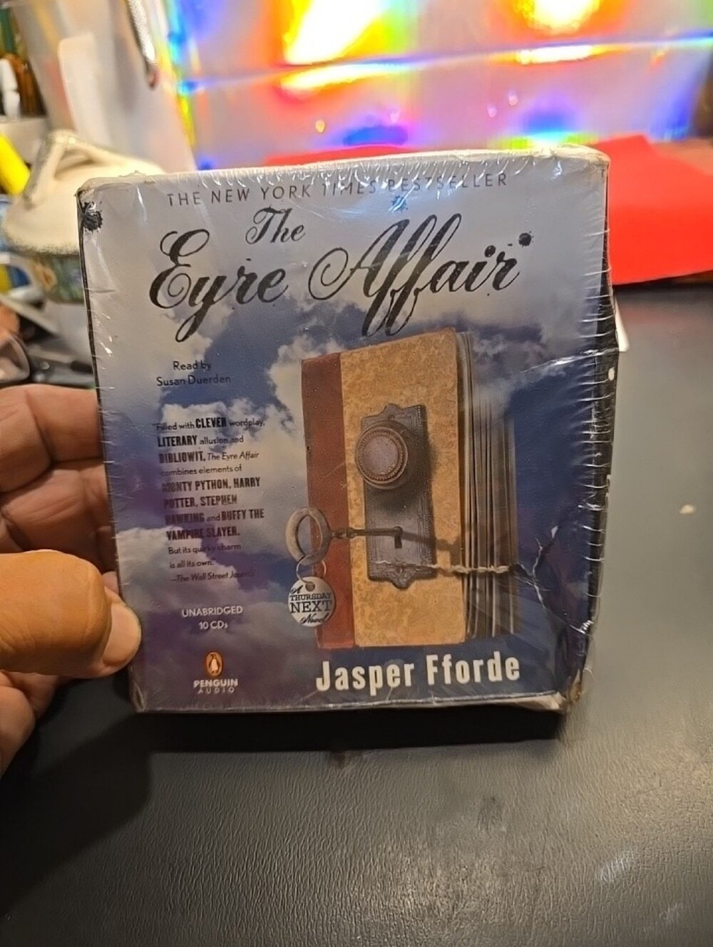 100226 The Eyre Affair: A Thursday Next Novel Audiobook (2010, Penguin Audio. St